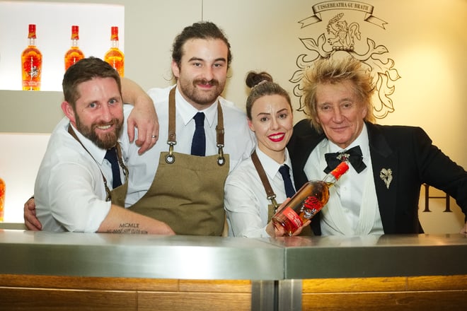 Banvie Reception with Sir Rod Stewart